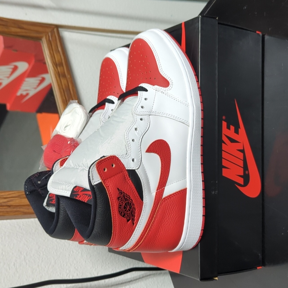 Jordan Men’s Sneakers - White / Red / Black